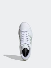 adidas green/white Grand Court 2.0 Trainers - Image 6 of 8