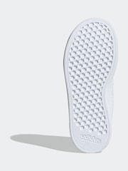 adidas Dove White Kids Advantage Base 2.0 Trainers - Image 9 of 9