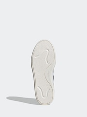 adidas Black/white adidas Court Block Animal Trainers - Image 6 of 8