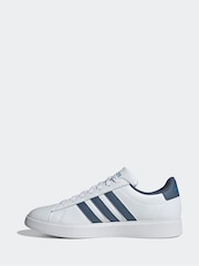adidas Dove White Grand Court 2.0 Trainers - Image 2 of 10