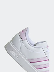 adidas White Grand Court 2.0 Trainers - Image 8 of 8