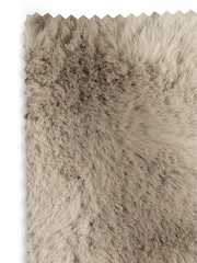 Oslo Faux Fur Mink Natural Alfie Accent Chair - Image 11 of 11