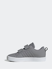 adidas Grey Kids VS Pace 2.0 Trainers - Image 3 of 10