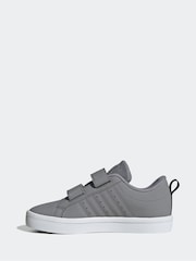 adidas Grey Kids VS Pace 2.0 Trainers - Image 4 of 10