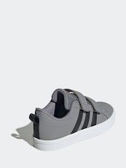 adidas Grey Kids VS Pace 2.0 Trainers - Image 5 of 10