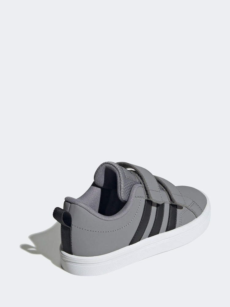 adidas Grey Kids VS Pace 2.0 Trainers - Image 5 of 10