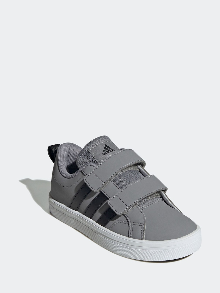 adidas Grey Kids VS Pace 2.0 Trainers - Image 6 of 10