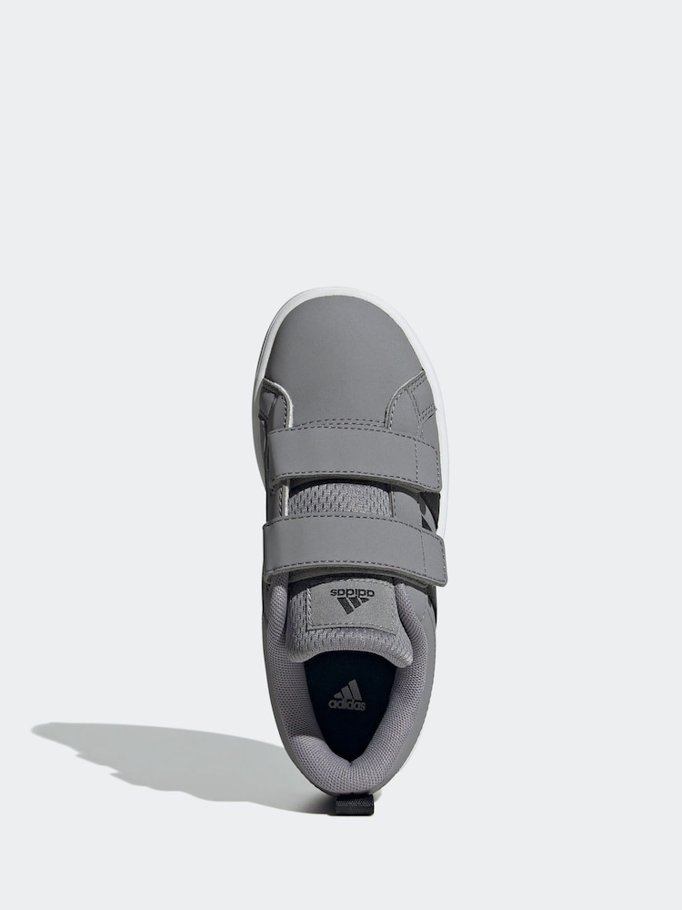 adidas Grey Kids VS Pace 2.0 Trainers - Image 7 of 10