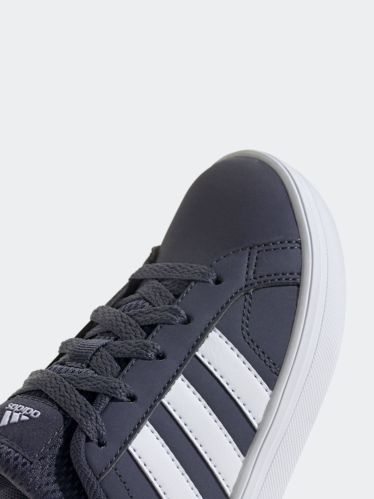 adidas Dark Blue Kids VS Pace 2.0 Trainers - Image 9 of 9