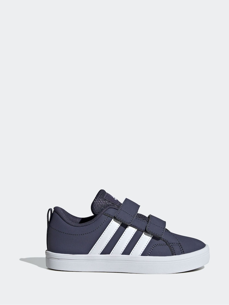 adidas Navy Blue Kids VS Pace 2.0 Trainers - Image 1 of 8
