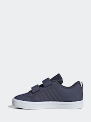 adidas Navy Blue Kids VS Pace 2.0 Trainers - Image 2 of 8