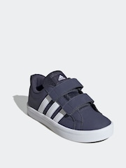 adidas Navy Blue Kids VS Pace 2.0 Trainers - Image 3 of 8