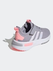 adidas Grey Kids Racer TR23 Shoes - Image 4 of 8