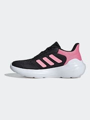 adidas Black/Pink Junior Tensaur Run 3.0 Trainers - Image 3 of 8