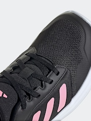 adidas Black/Pink Junior Tensaur Run 3.0 Trainers - Image 7 of 8