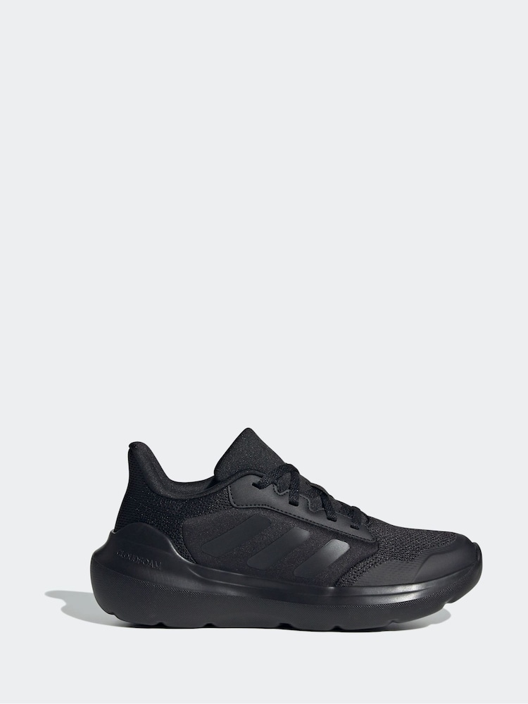 adidas Black Junior Tensaur Run 3.0 Trainers - Image 1 of 9