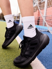 adidas Black Tensaur Run 2.0 Lace Junior Trainers - Image 10 of 11