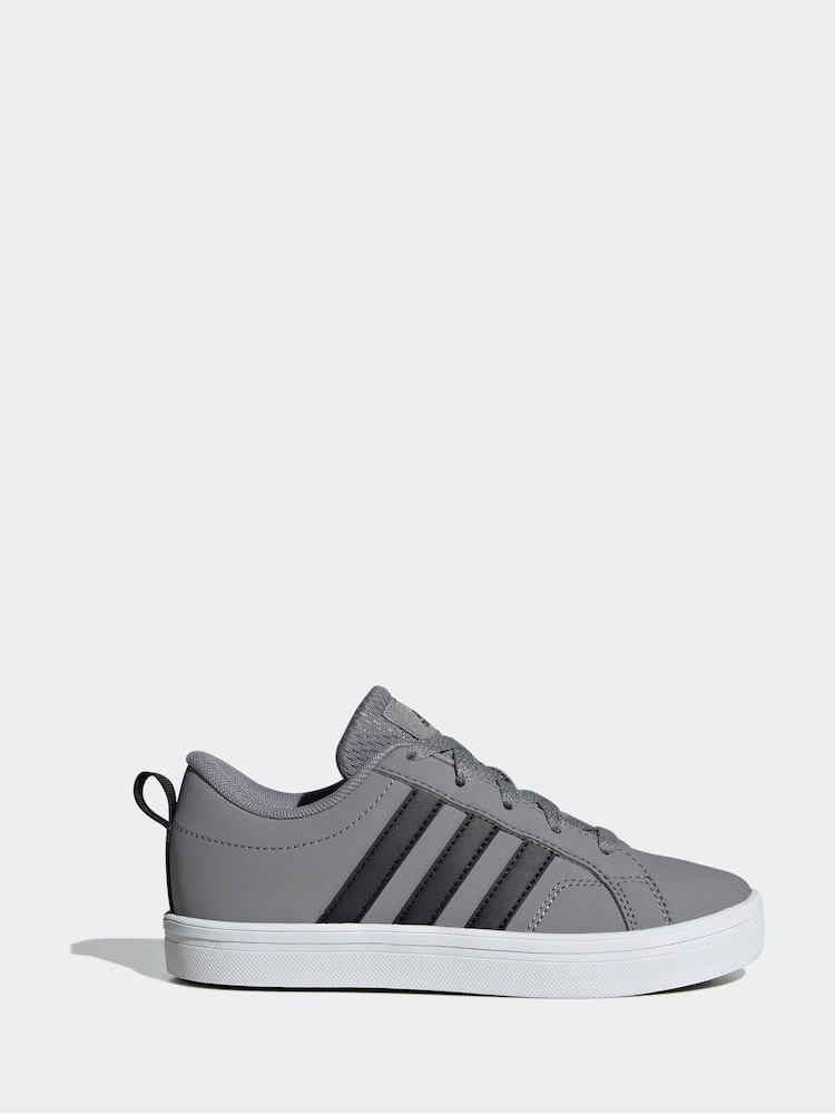 Grey Black - adidas Kids VS Pace 2.0 Trainers - Image 1 of 8 Grey Black - adidas Kids VS Pace 2.0 Trainers - Image 1 of 8