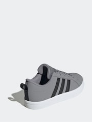 adidas Grey Black Kids VS Pace 2.0 Trainers - Image 4 of 8