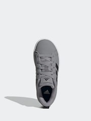 adidas Grey Black Kids VS Pace 2.0 Trainers - Image 5 of 8