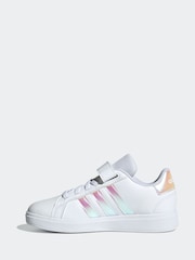 Blanco - adidas Kids Grand Court 2.0 Trainers - Imagen 4 de 9