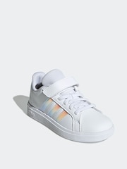Blanco - adidas Kids Grand Court 2.0 Trainers - Imagen 5 de 9