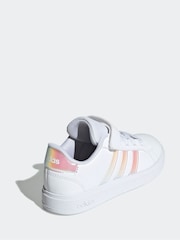 Blanco - adidas Kids Grand Court 2.0 Trainers - Imagen 6 de 9