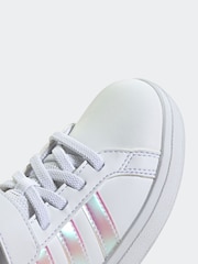 Blanco - adidas Kids Grand Court 2.0 Trainers - Imagen 7 de 9