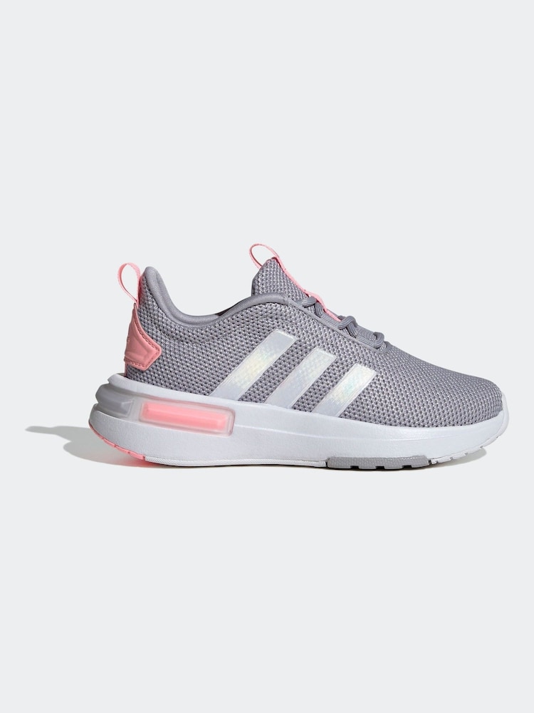 adidas Grey Kids Racer TR23 Shoes - Image 1 of 8