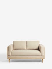 Soft Cosy Boucle Mid Natural Kayden Compact 2 Seater Sofa In A Box - Image 3 of 7