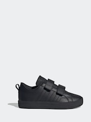 adidas Black VS Pace 2.0 Hook and Loop Trainers - Image 1 of 8