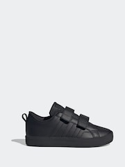 adidas Black VS Pace 2.0 Hook and Loop Kids Trainers - Image 10 of 10