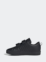 adidas Black VS Pace 2.0 Hook and Loop Trainers - Image 2 of 8