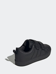 adidas Black VS Pace 2.0 Hook and Loop Trainers - Image 4 of 8
