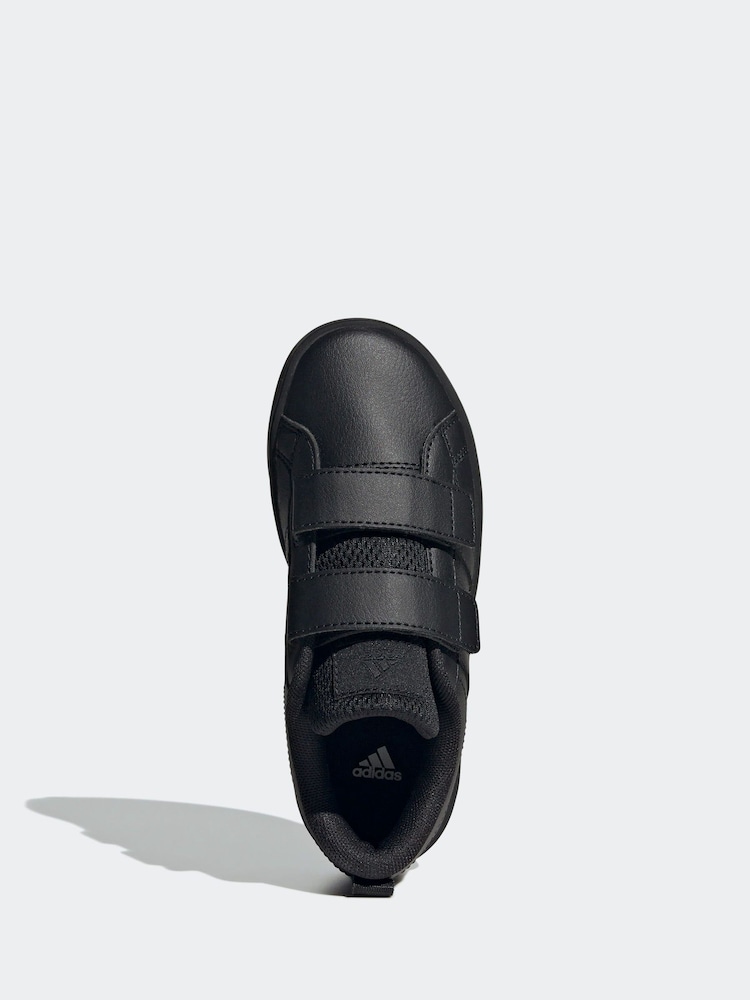 adidas Black VS Pace 2.0 Hook and Loop Kids Trainers - Image 5 of 8