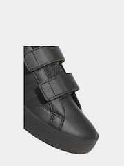 adidas Black VS Pace 2.0 Hook and Loop Trainers - Image 7 of 8