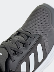 adidas Grey Junior Tensaur Run 3.0 Trainers - Image 9 of 11