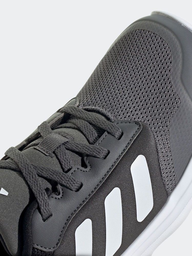 adidas Grey Junior Tensaur Run 3.0 Trainers - Image 9 of 11