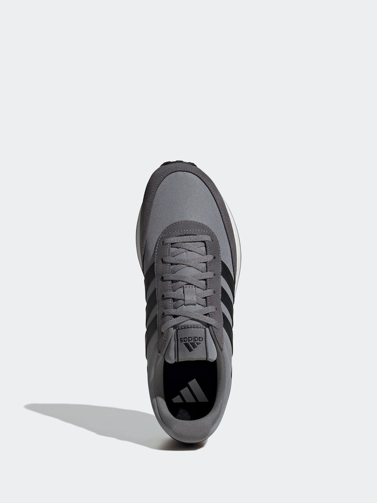 adidas Grey Black Run 60s Trainers - Image 13 of 13 adidas Grey Black Run 60s Trainers - Image 13 of 13