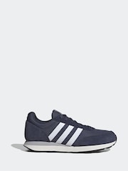 adidas Blue Indigo Run 60s Trainers - Image 1 of 8