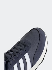adidas Blue Indigo Run 60s Trainers - Image 2 of 8