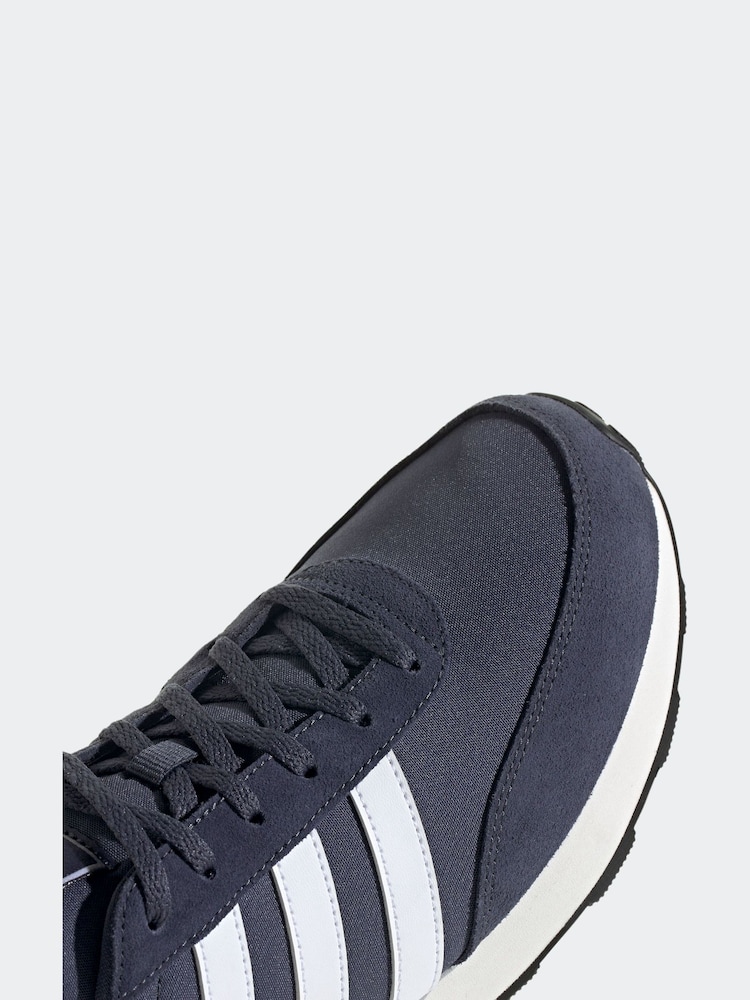 adidas Blue Indigo Run 60s Trainers - Image 2 of 8