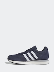 adidas Blue Indigo Run 60s Trainers - Image 3 of 8