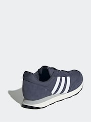 adidas Blue Indigo Run 60s Trainers - Image 5 of 8