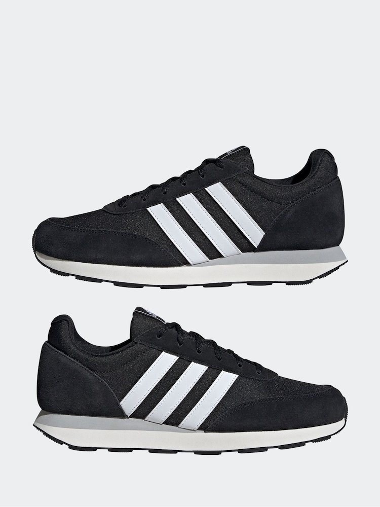 adidas Black Run 60s Trainers - Image 7 of 9