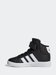 Черный - Детские туфли adidas Grand Court - Image 3 of 8