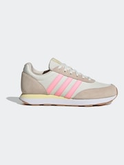 adidas Brown/Pink Run 60s 3.0 Trainers - Image 1 of 9