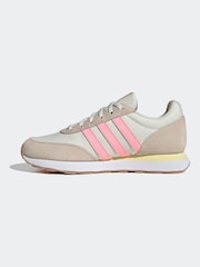 adidas Brown/Pink Run 60s 3.0 Trainers - Image 2 of 9