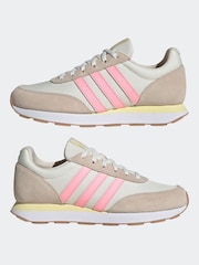 adidas Brown/Pink Run 60s 3.0 Trainers - Image 5 of 9