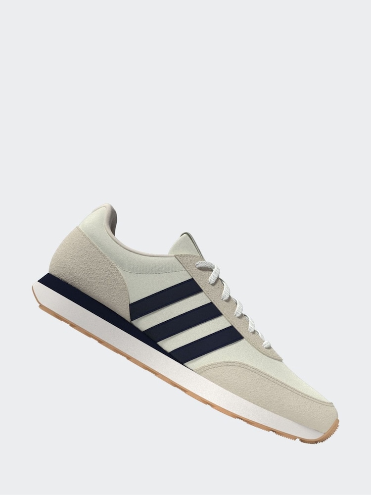 adidas Beige Run 60s Trainers - Image 10 of 18